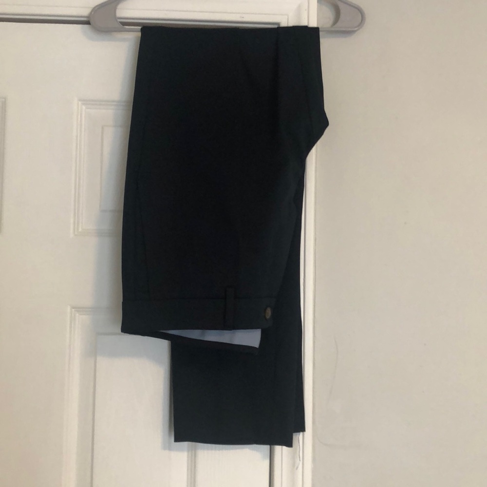 Navy blue men’s slacks